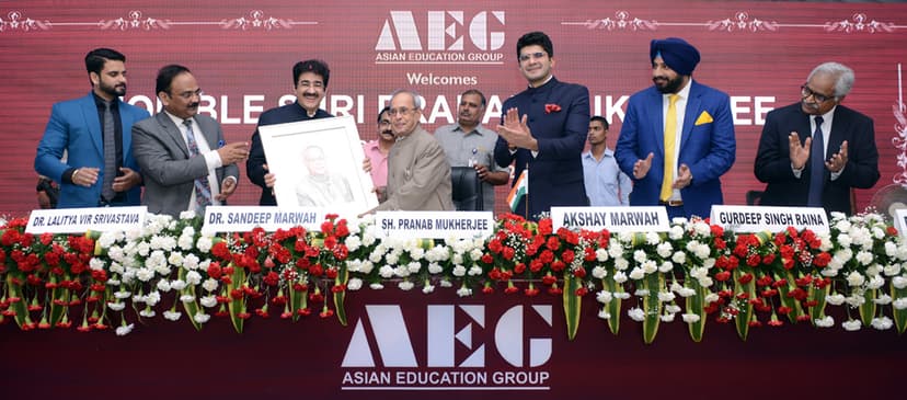 Former President Honourable Pranab Mukherjee’s visit at Asian Law College