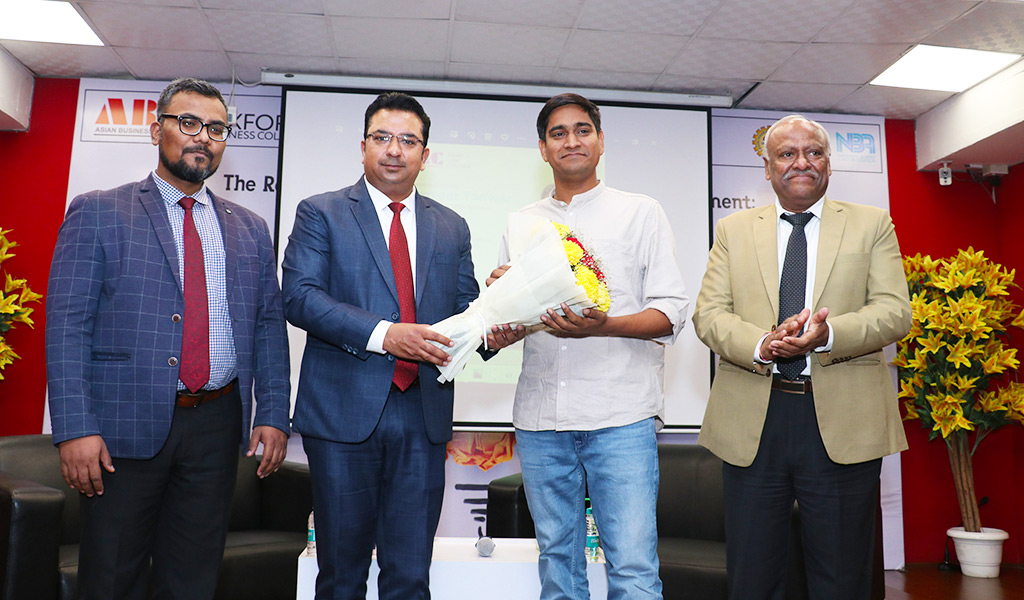 Asian Law College hosted Shri Ramveer Tanwar, the POND MAN OF INDIA!!!