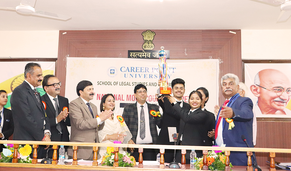 4th National Moot Court Competition 2023 organized by Career Point University, Himachal Pradesh Won by Asian Law College, Noida