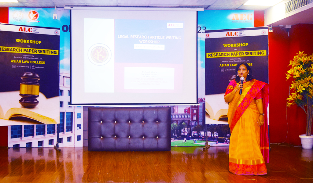 RDC WORKSHOP ON RESEARCH ARTICLE WRITING