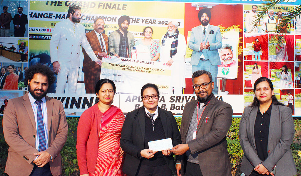 GRANT ISSUED: SOCIAL CHANGE MAKER CHAMPION OF THE YEAR 2022-23