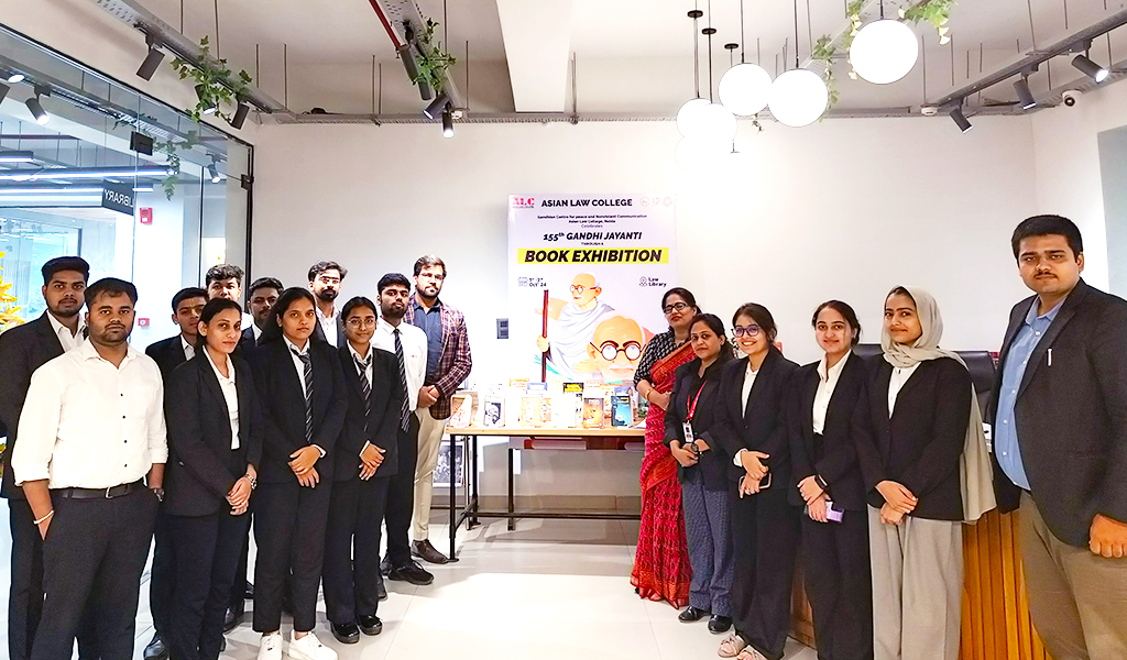 BOOK EXHIBITION TO HONOR MAHATMA GANDHI’S LEGACY