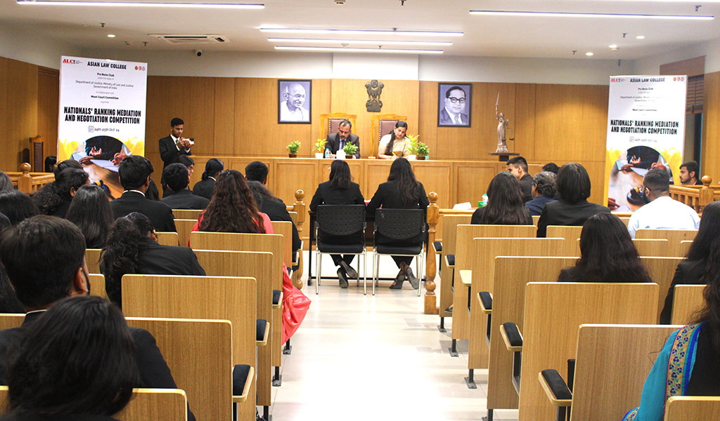 NATIONALS’ RANKING AND MEDIATION AND NEGOTIATION COMPETITION